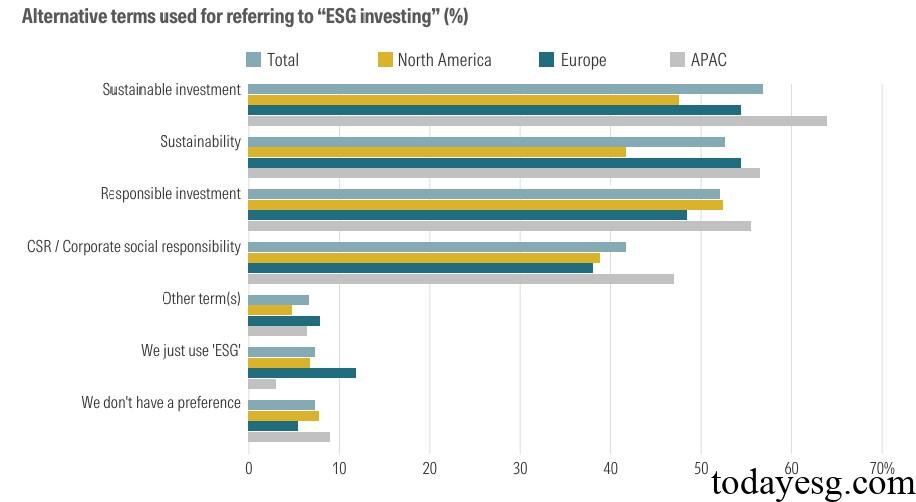 2025 Asset Owner ESG Survey ESG Investing Terms