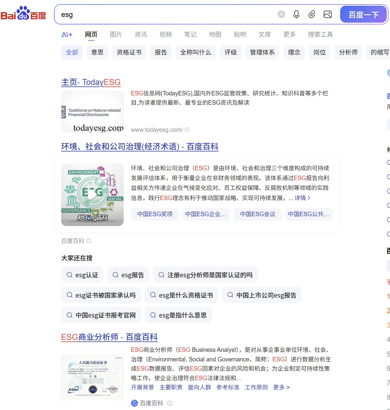 Baidu Search